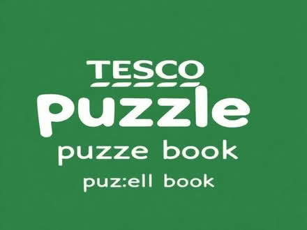 Photo of free Tesco large print puzzle book (Boughton Vale CV23) #1