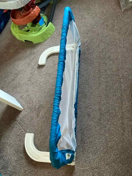 Photo of free Solid oak cot toddler bed oak (Great Horkesley CO6) #4