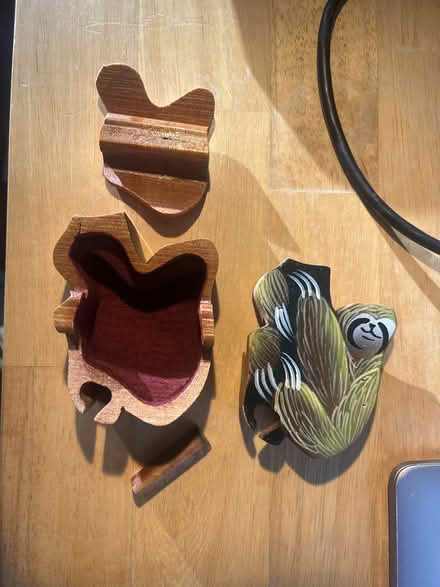 Photo of free sloth puzzle box (Red Hook) #2