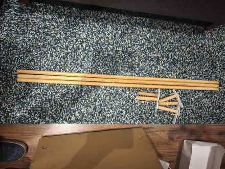 Photo of free IKEA wooden curtain rodes (Coulsdon, CR5) #3