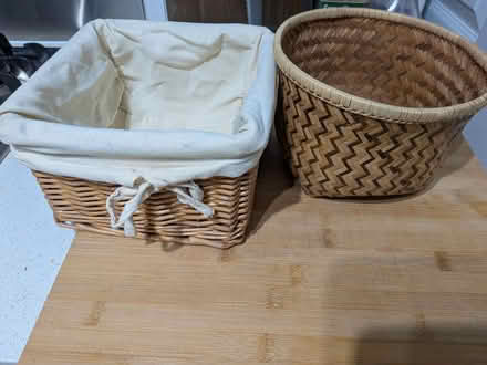 Photo of free Wicker baskets small (Orton Goldhay PE2) #1