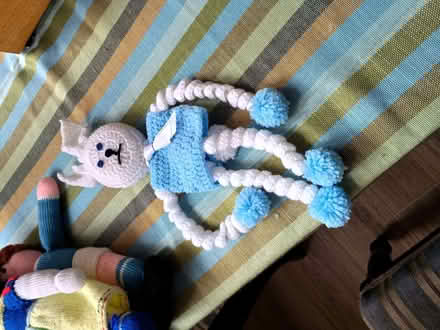 Photo of free Knitted rabbit puppet (Nooklands PR2) #1