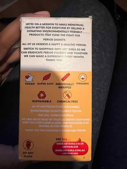 Photo of free Hey Girl Tampons (BR1) #3