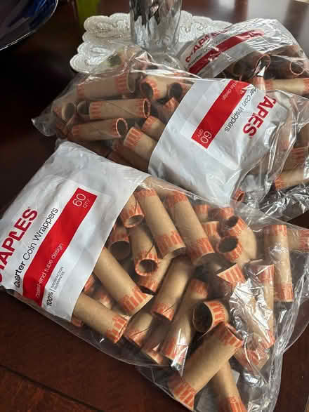 Photo of free Coin wrappers (Oak Ridge) #1