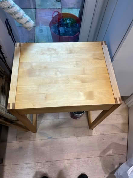 Photo of free Small wooden table (Herne Hill SE24) #2
