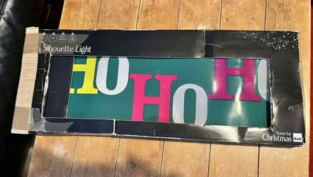 Photo of free Light up HoHoHo sign (BT6) #3
