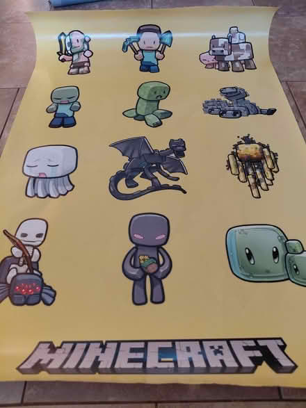Photo of free Minecraft poster (Appleby/New Street, Burlington) #1