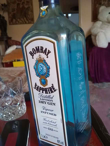 Photo of free Empty Bombay Sapphire gin bottles, (Rainford WA11) #1
