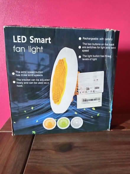 Photo of free Led Smart fan light (Burngreave S3) #3