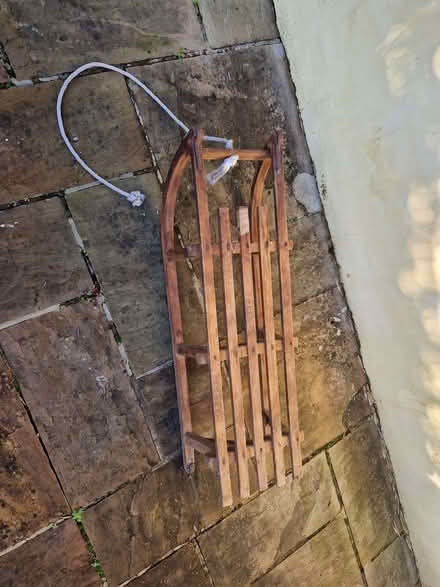 Photo of free wooden sleigh (Loughton IG10) #1