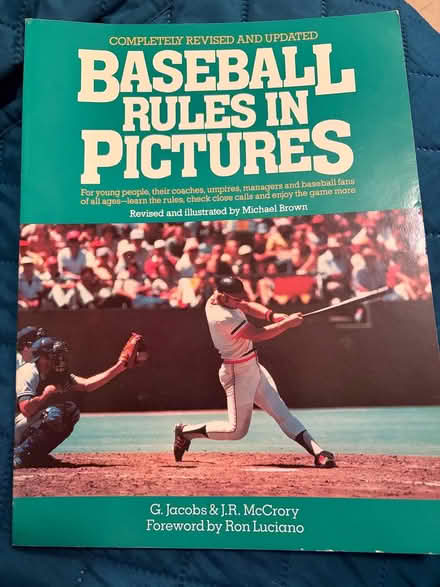 Photo of free Book - baseball rules in pictures (Emeryville) #1