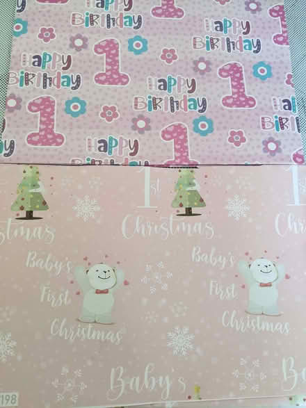 Photo of free 1st Birthday and 1st Christmas Paper (South Ockendon RM15) #1