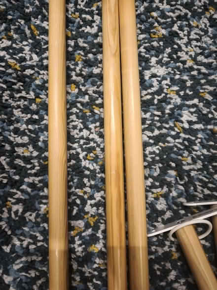 Photo of free IKEA wooden curtain rodes (Coulsdon, CR5) #2