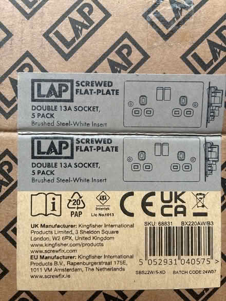 Photo of free 2 new double sockets (Penylan CF23) #2