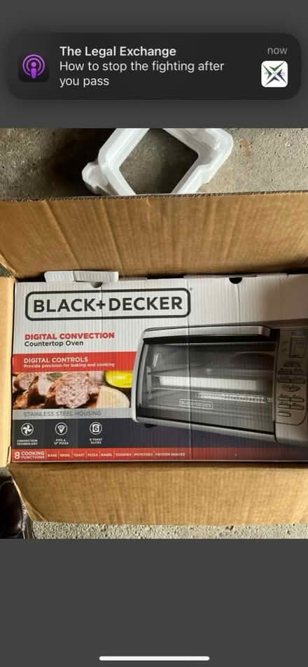 Photo of free Black + Decker Toaster Oven (Holliston) #1