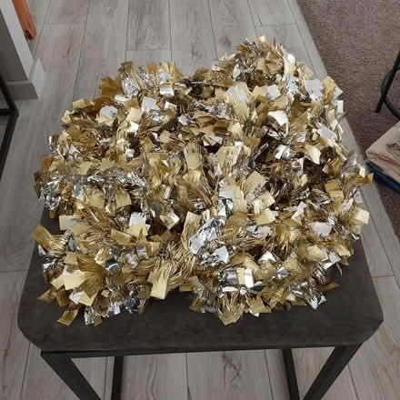 Photo of free Like new silver/gold garland (I94/Rawsonville Rd, Willis) #1