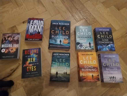 Photo of free Lee Child books (plus more!) (Weaverham) #1