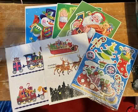 Photo of free Xmas window stickers (BT6) #1
