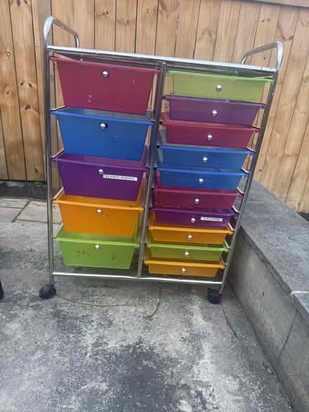 Photo of free Colorful storage container (Potomac Ave SE & 18th St SE) #1