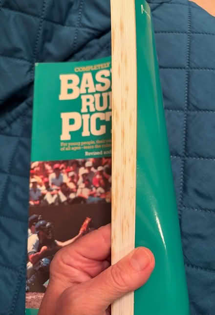 Photo of free Book - baseball rules in pictures (Emeryville) #2