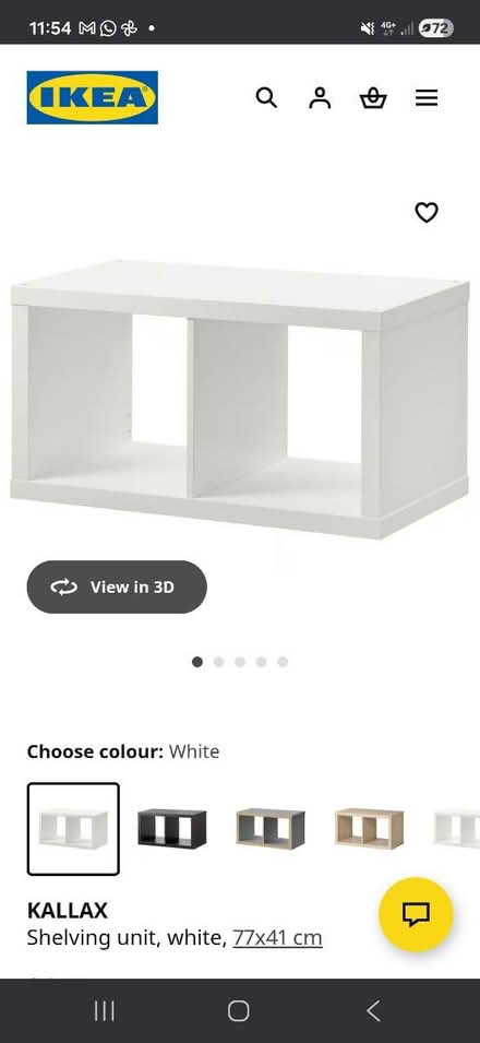 Photo of 2 Kallax 2×1 (Pe19 6tg) #1