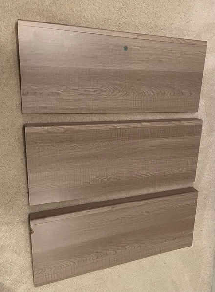 Photo of free 3 particle board shelves (Wedgwood) #3