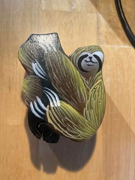 Photo of free sloth puzzle box (Red Hook) #1