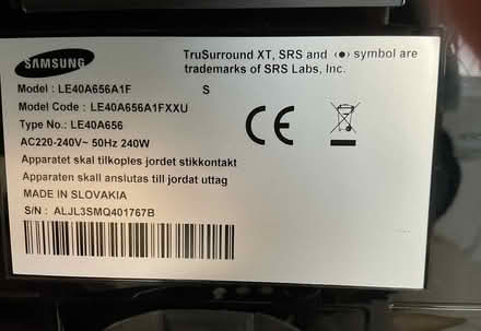 Photo of free Samsung Non Smart tv 40” screen (BN27) #2