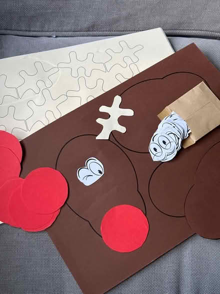 Photo of free Simple reindeer craft for children (Sanderstead) #1