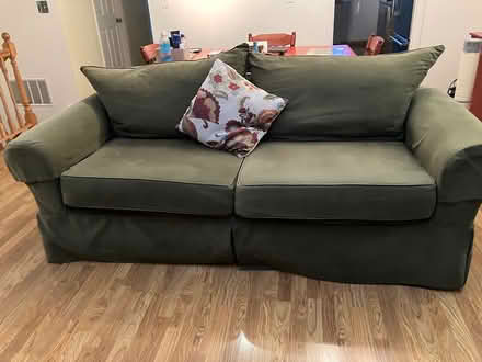 Photo of free Slipcovered couch (Near Don Castro park) #1