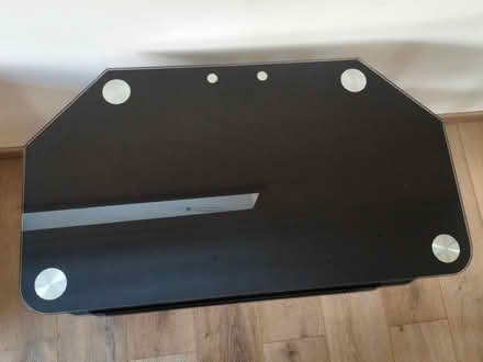 Photo of free TV stand black glass (Jerrymoor Hill Finch RG40) #3