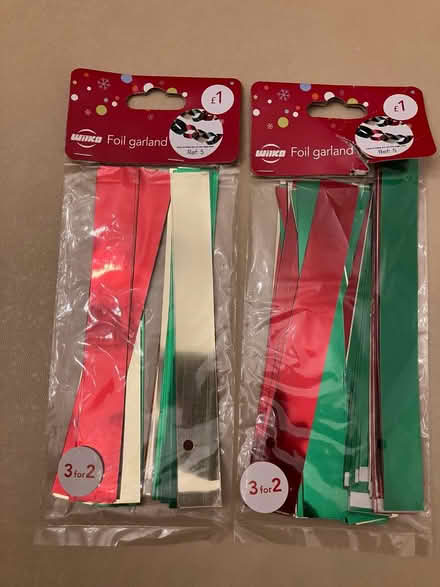 Photo of free Foil paper chains (Madeley TF7) #1