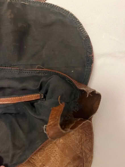 Photo of free Leather bag (some damage) (EX1) #3
