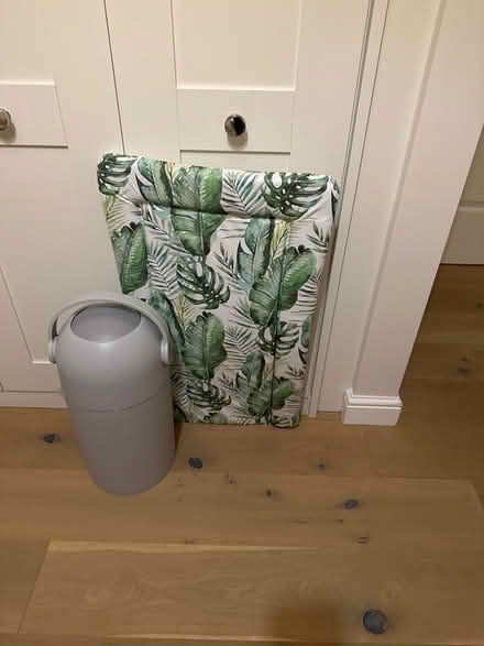 Photo of free La Redoute Dino Pop & jungle bedding, nappy bin and changing mat (Woodford SK7) #3