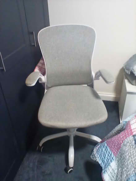 Photo of free White desk and chair (Cookridge LS16) #2