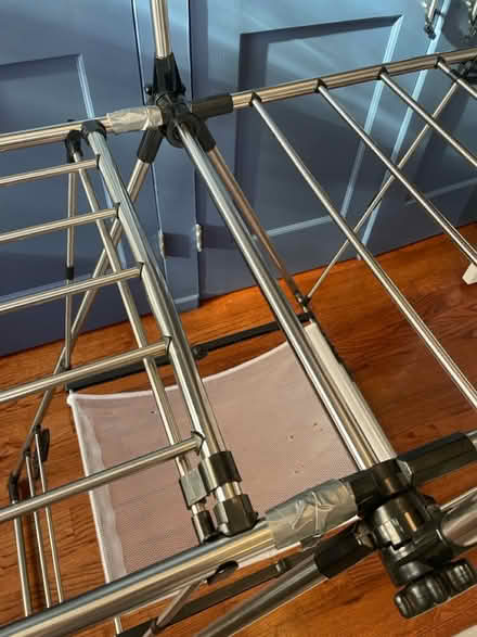 Photo of free Stainless steel laundry rack (Boerum Hill / Downtown Bklyn) #2