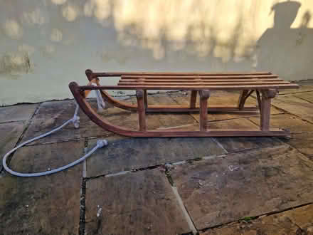 Photo of free wooden sleigh (Loughton IG10) #2