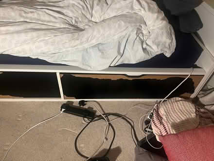 Photo of free 2 single beds with storage (Howth Dublin) #3