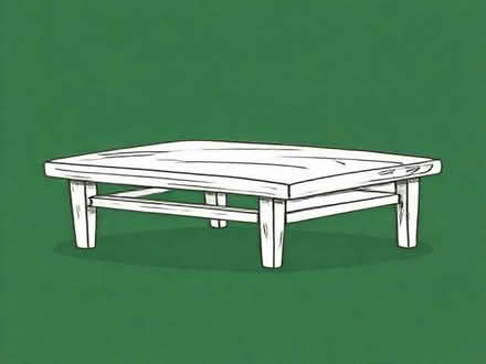 Photo of solid pine coffee table. (Glenrothes KY7) #1