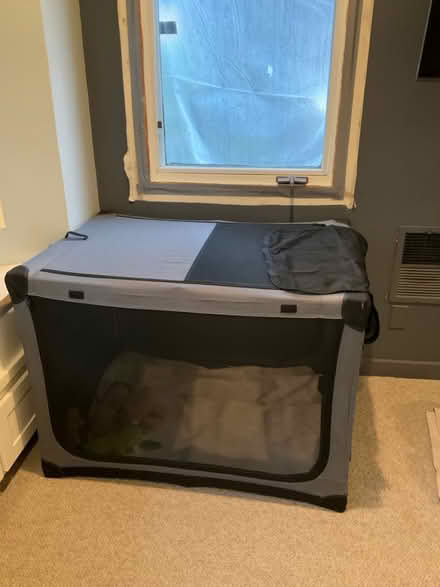 Photo of free Soft side dog crate - used once (Larkspur ca) #2