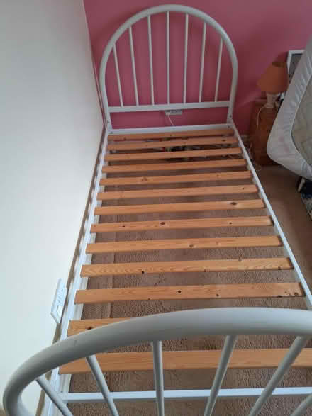 Photo of free 3ft metal bed frame - no mattress (GL4) #2