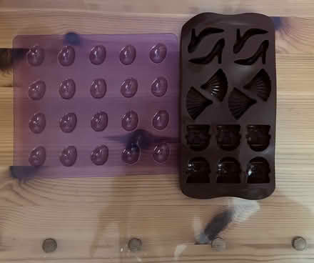 Photo of free Chocolate moulds (St. Michaels Mead, B/Stortford) #1