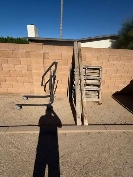 Photo of free Handicap lift and pallet (Scottsdale and cactus) #1