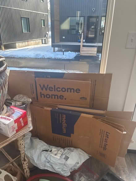 Photo of free Moving boxes (Wilburs Woods Brunswick) #1