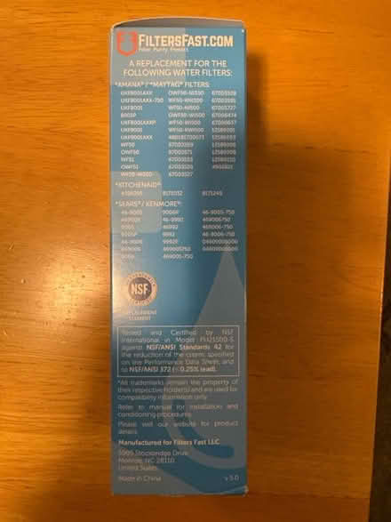 Photo of free Refrigerator water filter (Victory Field area) #2
