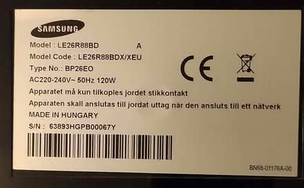 Photo of free Television (Hangleton BN3) #2