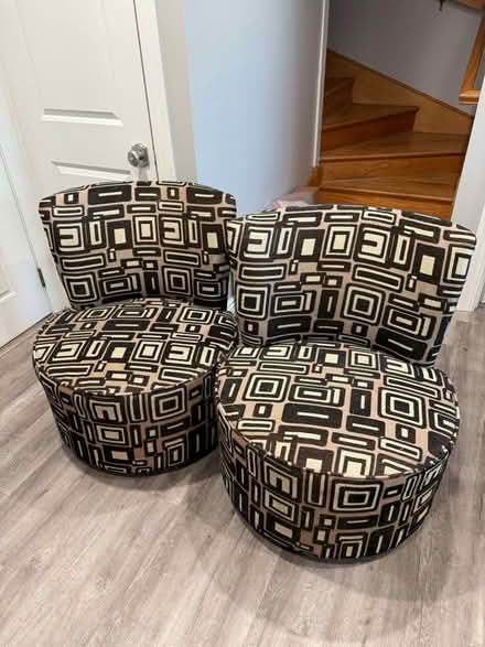 Photo of free Swivel accent chairs (Millbrae Highlands) #1
