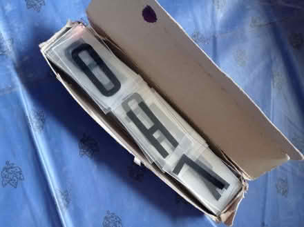 Photo of free Box of letters for a lightbox (Ridge LA1) #1