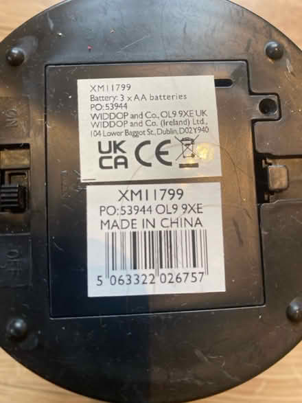 Photo of free Christmas light vase (GL3 Churchdown) #1