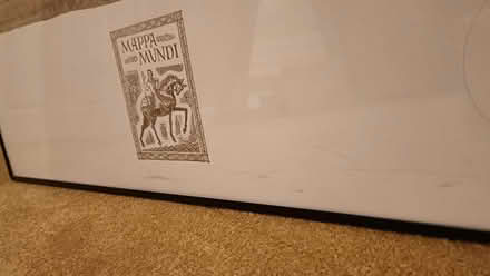 Photo of free Large framed print Mappa Mundi (Shirley CR0) #3